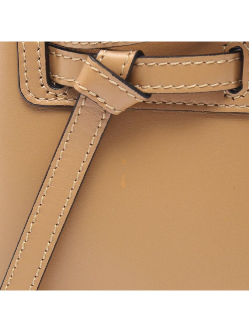 Loewe Lazo Mini Bag Beige Leather - Picture 6 of 7